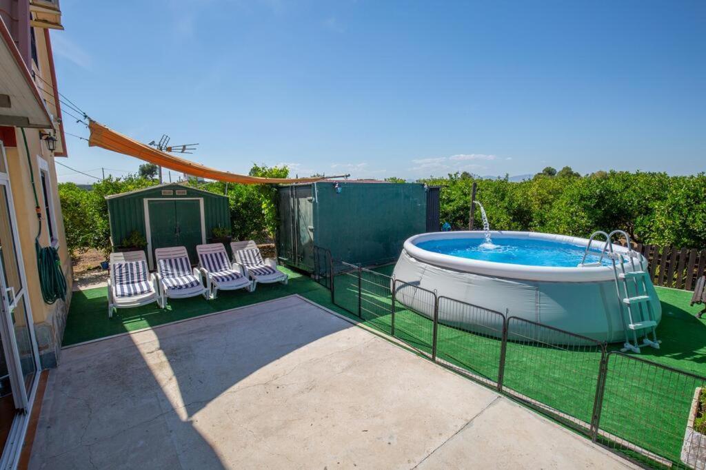 Casita Entre Naranjas Villa Formentera de Segura Kültér fotó